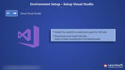 Salesforce Platform App Builder Certification Training - Environment for LWC Development Instructional Video