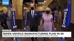 Biden Unveils Manufacturing Plan, Says Trump 'Willfully Lied' on COVID News Clip