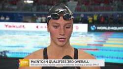 'The final definitely won't be boring': McIntosh vs. Ledecky in the 800 free final | The Ready Room News Clip