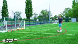Kicking - (Soccer) Chipping into the goal Instructional Video