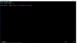 Bash Shell Scripting- Executing a block of code using {} Instructional Video