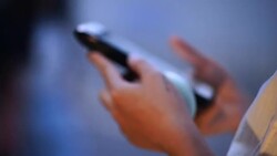 Commuters Using Smartphone Stock Footage