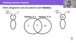 Explain how to identify common factors between two or more numbers Instructional Video