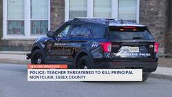 Student: Montclair teacher accused of death threats was acting erratically before the incident News Clip