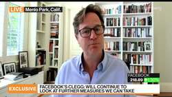 Facebook Can't Eliminate All Hate Speech, VP Nick Clegg Says News Clip