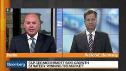 SAP CFO Says Cloud Business Is `Definitely Accelerating' News Clip