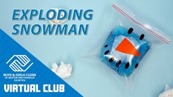 DIY STEM Project For Kids: Exploding Snowman Instructional Video