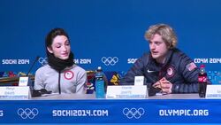 CLEAN : US Ice Dancers at ease in Sochi ahead of c News Clip