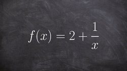 Evaluate the limit at infinity using properties of limits Instructional Video
