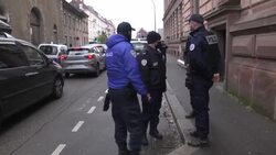 VOICED : Images outside court as double Olympic swimming champion Agnel faces rape investigation News Clip