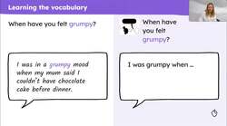 Developing vocabulary associated with anger Instructional Video