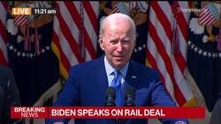 Rail Deal Good for Unions and Railroads: Biden News Clip