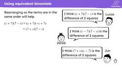 More complex binomial products Instructional Video
