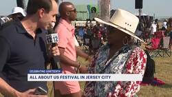 Thousands attend Juneteenth celebration at Liberty State Park News Clip