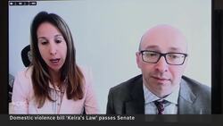‘Keira’s law’ requires federal judges to be educated on intimate partner violence News Clip