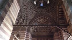 Egypt, Cairo - Mosque and Madrasa of Sultan Hassan Stock Footage