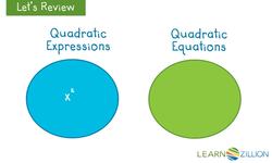 Linear and Quadratic Expressions and Equations: Understanding the Difference Instructional Video