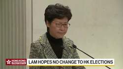 Hong Kong's Lam Says She Hopes City Will Hold Elections News Clip