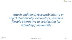 Structural Design Patterns in Modern C++ - Introduction to the Decorator Pattern Instructional Video