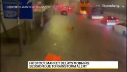 Hong Kong Swamped by Record Rain News Clip