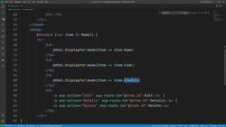 ASP.NET Core MVC - Cross-Platform Development - Understand Scaffolded Views Instructional Video