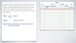 Ch8. Video 11 - Declining-Balance Method example Instructional Video