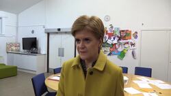 Nicola Sturgeon responds to Alex Salmond's court appearance on the campaign trail in Glasgow News Clip