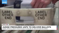 Judge Orders USPS To Take 'Extraordinary Measures' To Deliver Ballots News Clip