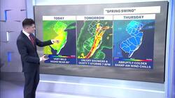 STORM WATCH: Mild, hazy today in New Jersey; showers arrive tonight News Clip