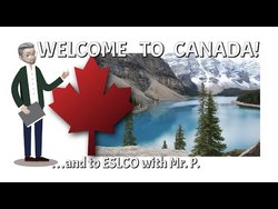 ESL - Canada (Facts, Map, Currency, Cities, Symbols, etc.) Instructional Video