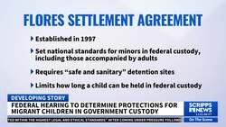 Attorneys for detained migrant children take on Trump administration over nationwide protections News Clip