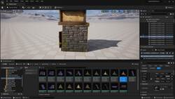 Building Medieval Worlds - Unreal Engine 5 Modular Kitbash - Creating Grand Building Using Free-Flow Modular Building Technique Instructional Video