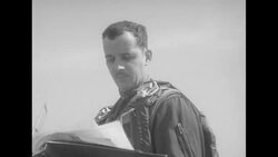 Korean War: US flying aces Fernandez and McConnell News Clip