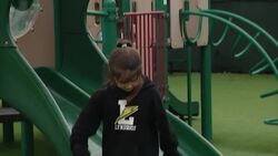 Lynbrook PBA donates ‘communication board’ to school playground News Clip