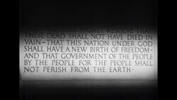 Statue of Lincoln Stock Footage