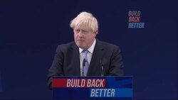 Boris Johnson's Conservative Party speech News Clip