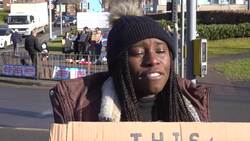 Physiotherapists strike in a dispute over pay and staffing News Clip