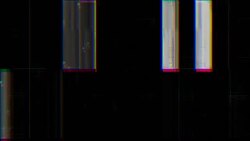 Noise on Analog TV Screen VHS Stock Footage
