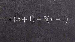 Learn how to factor an expression by grouping Instructional Video