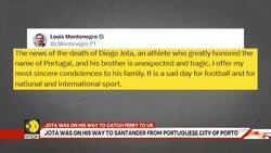 Football in mourning as Liverpool's Diogo Jota dies in car crash News Clip