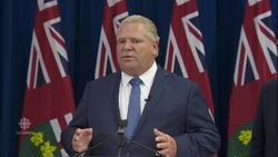 Ontario premier announces plan to cut size of Toronto city council News Clip