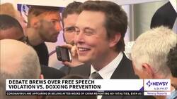 Twitter Under Elon Musk: Violating Free Speech Or Preventing Doxxing? News Clip