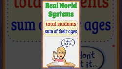 Write & Solve a Real World System | HS.A-CED.A.1 Instructional Video