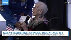 NASA Mathematician Katherine Johnson Dies At Age 101 News Clip