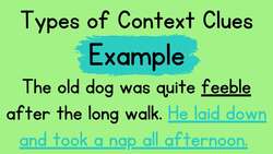 Vocabulary: Context Clues Instructional Video