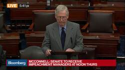 McConnell Announces Trump Impeachment Trial to Begin Tuesday News Clip