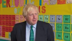 Boris Johnson interview on face masks in schools News Clip