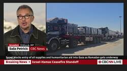 Israel blocks aid into Gaza as ceasefire standoff escalates News Clip