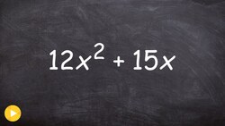 Learn how to factor a binomial using the box method Instructional Video