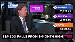 S&P 500 Falls From 9-Month High News Clip
